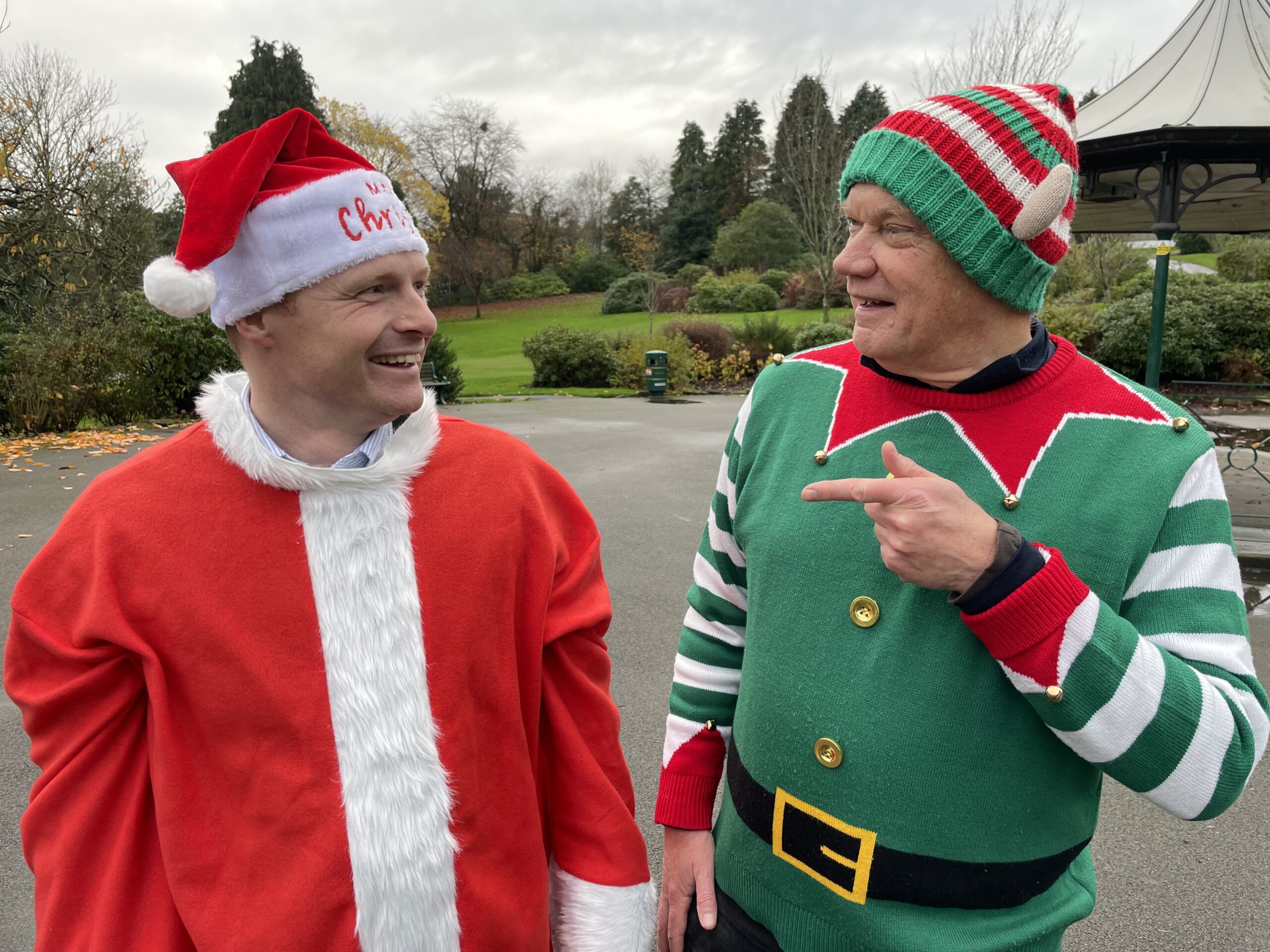 Robbie Moore MP signs up for Santa Run
